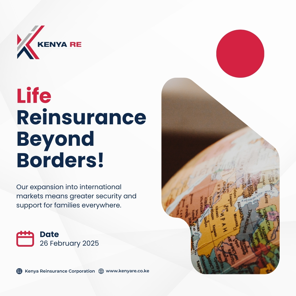 Life Reinsurance beyond borders!
