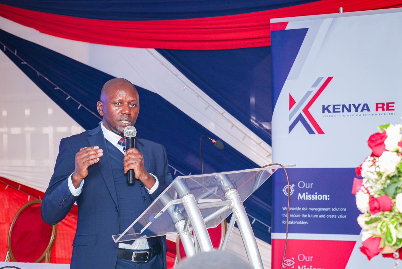 KENYA RE HOSTED INSURANCE INDUSTRY CEOs FOR A BREAKFAST MEETING