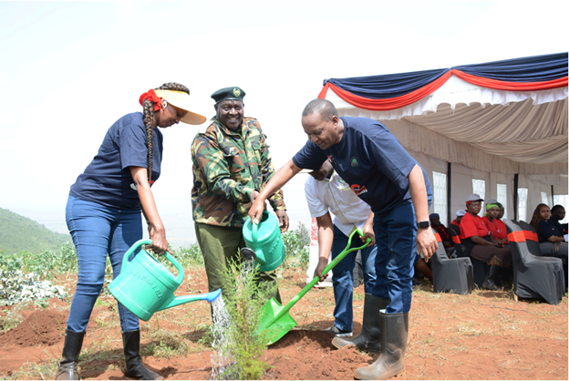 CELEBRATING ’50 KENYA RE YEARS’ WITH 50,000 TREES